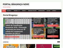 Tablet Screenshot of noticias.portalbraganca.com.br